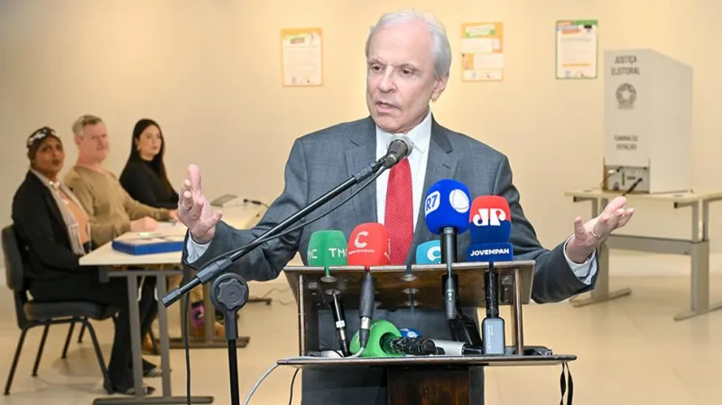 O presidente do Tribunal Regional Eleitoral do Estado de São Paulo (TRE-SP), desembargador Encinas Manfré |