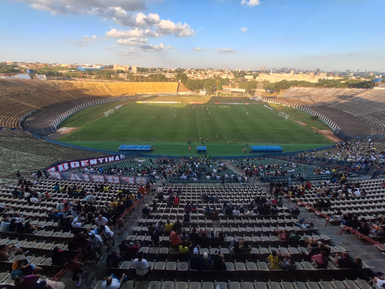Sub-20 do Grêmio Prudente foi derrotado pelo Palmeiras no Estádio Prudentão |