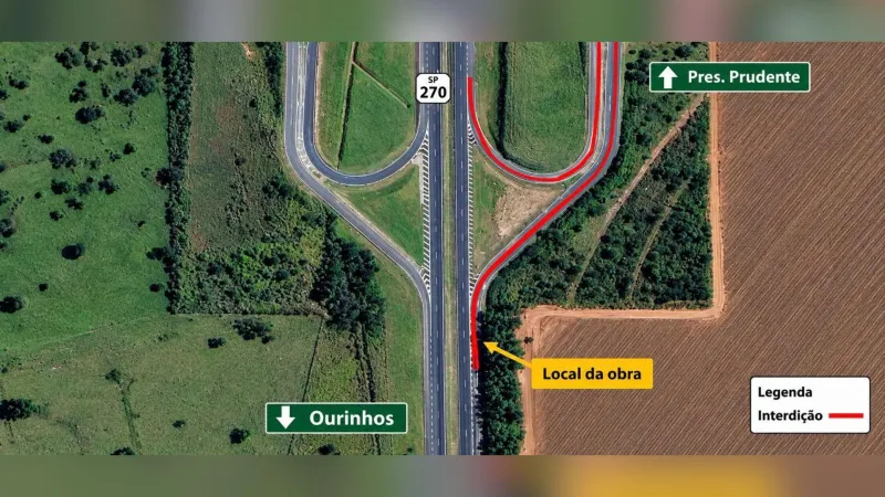 Trabalhos se estendem até as 18h |