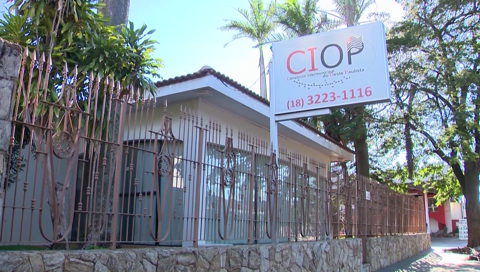 Sede do Ciop, em Presidente Prudente (SP) |