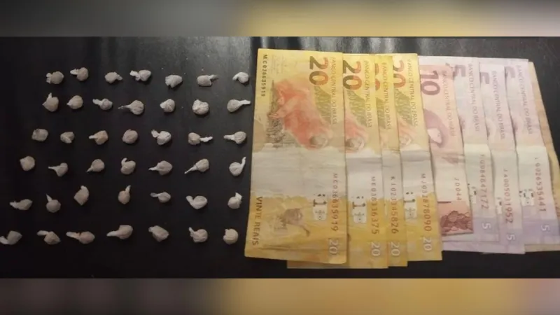 Rapaz disse que a droga era para consumo pessoal |