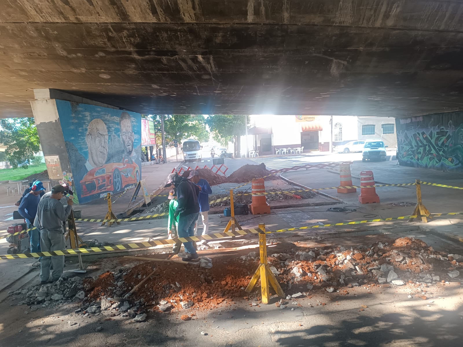 Trecho segue interditado até o dia 20 de abril |