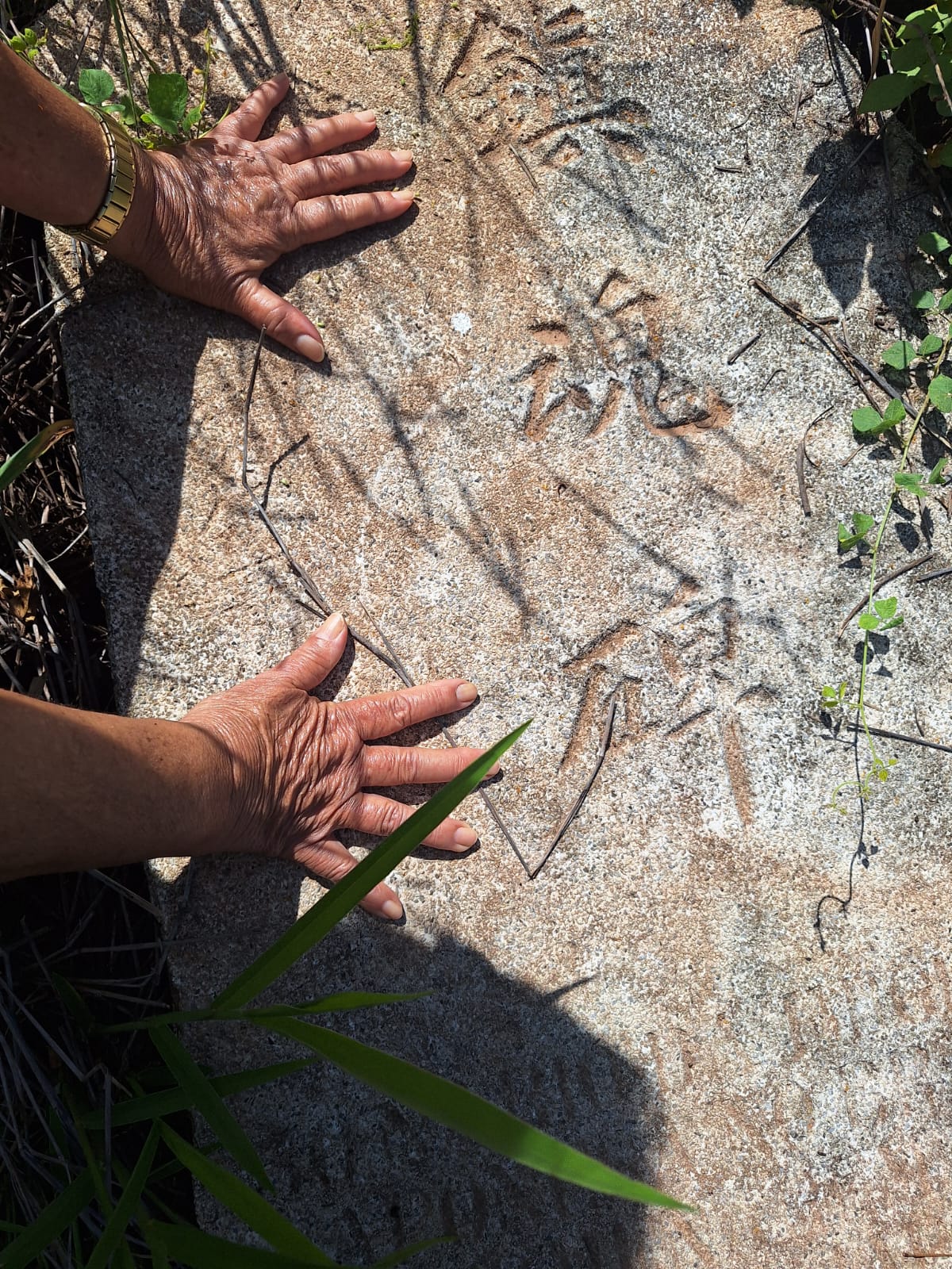 Pedra foi localizada após 45 anos desaparecida em Adamantina (SP) |
