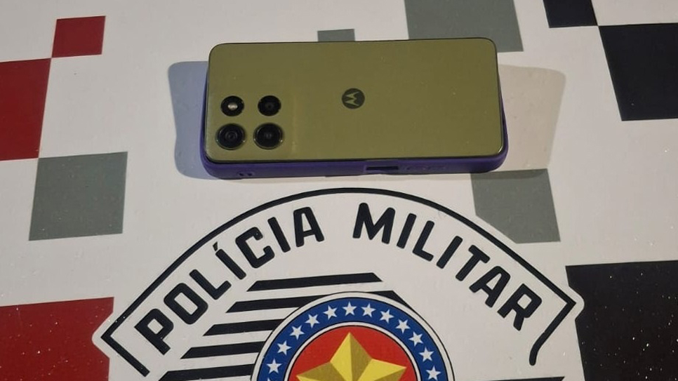 Celular foi devolvido à vítima do furto, em Osvaldo Cruz (SP) |