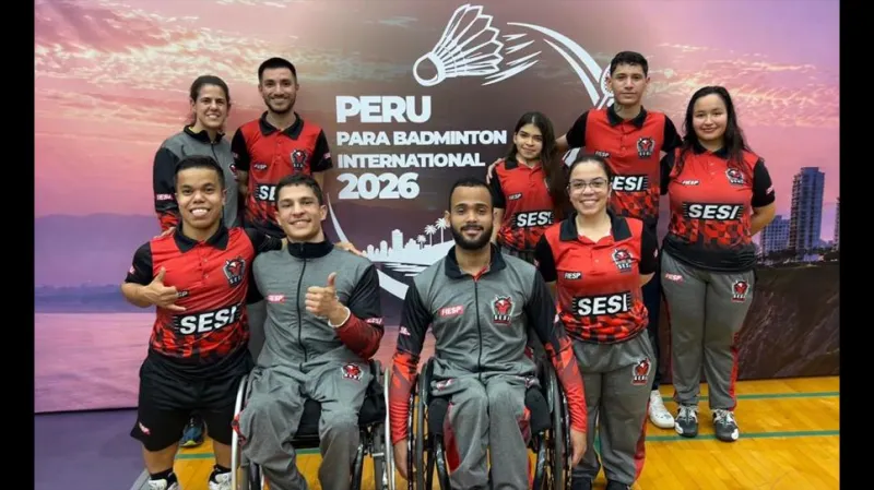Equipe do Sesi conquistou 12 medalhas, sendo 4 de ouro, 4 de prata e 4 de bronze.