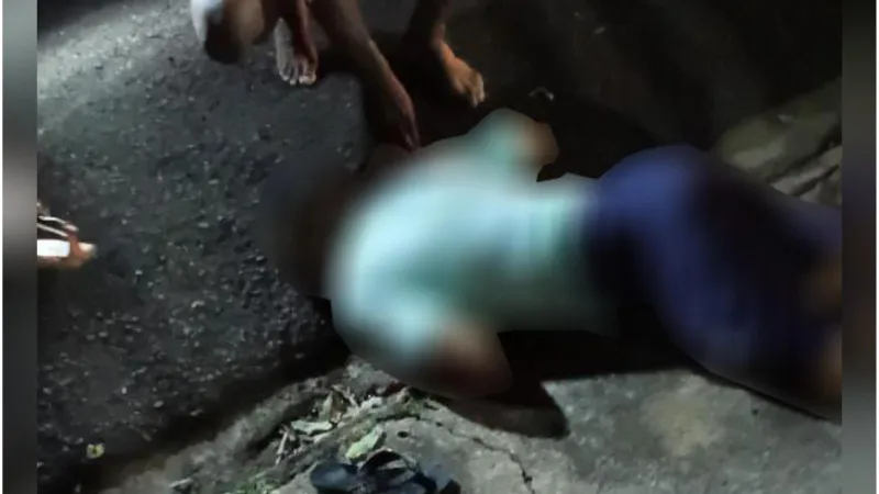 Rapaz, de 19 anos, teve perfurações na barriga e no peito |