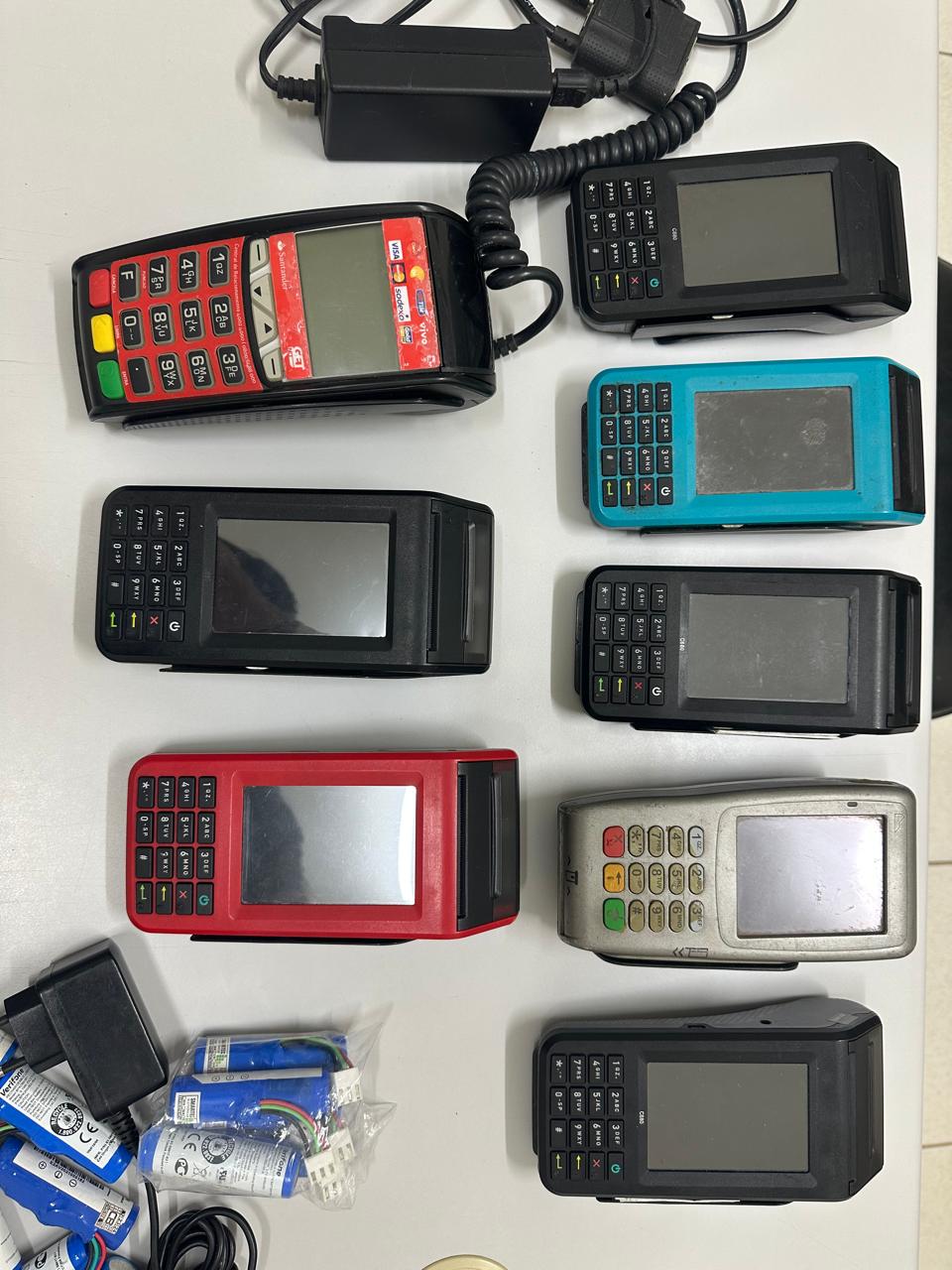 Máquinas foram apreendidas em Presidente Bernardes (SP) |