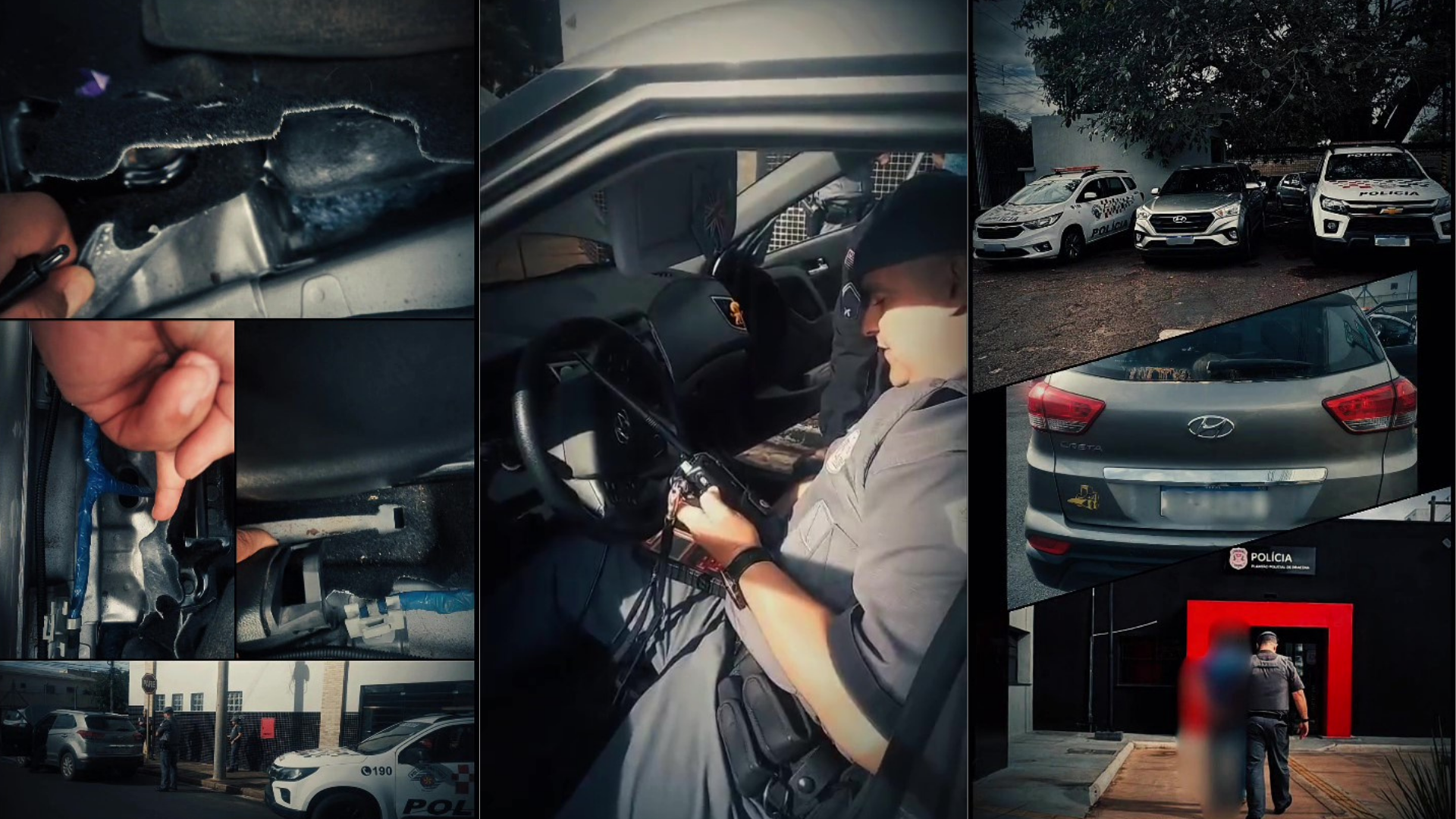 Homem foi preso por adulteração de sinal identificador de veículo automotor e receptação |
