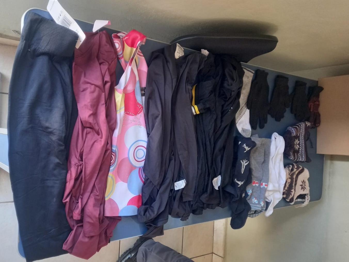 Roupas furtadas foram devolvidas à vítima em Osvaldo Cruz (SP) |