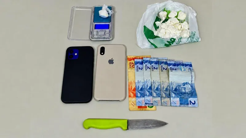 Envolvido disse que venderia os entorpecentes |