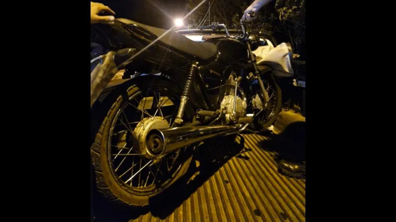 Motocicleta foi encontrada e devolvida à vítima do ato infracional de furto, em Dracena (SP) |