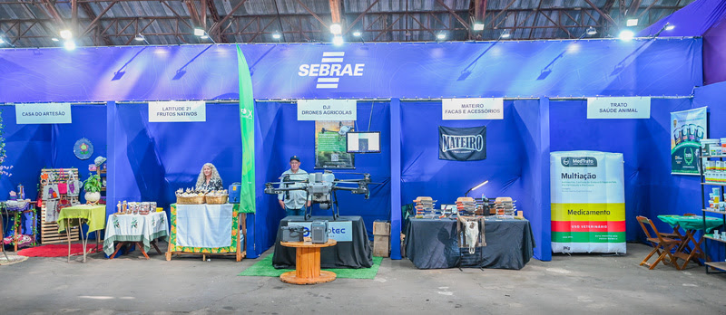 Empreendedores com produtos à base de batata-doce e artesanato regional participam da Batatec