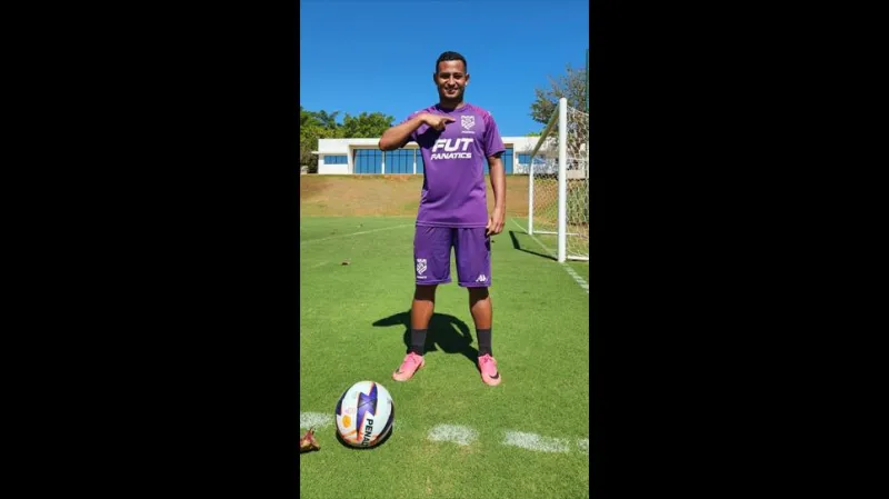 Atacante Luquinha está de volta ao Carcará e reforça a equipe na sequência da Copa Paulista 2026 |