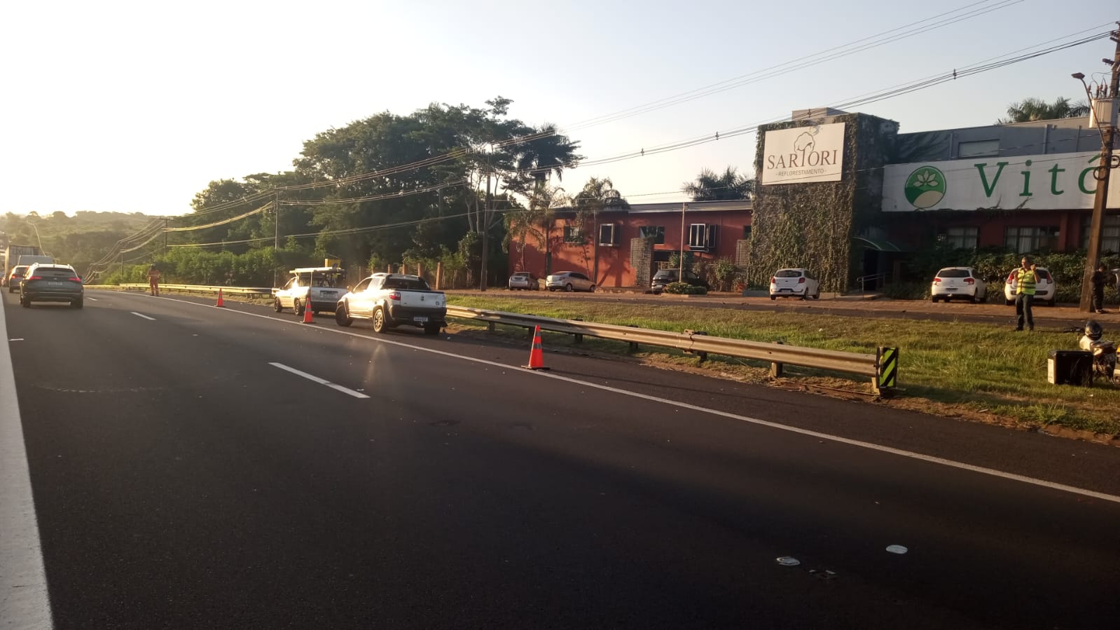 Motociclista morreu após se envolver em acidente |