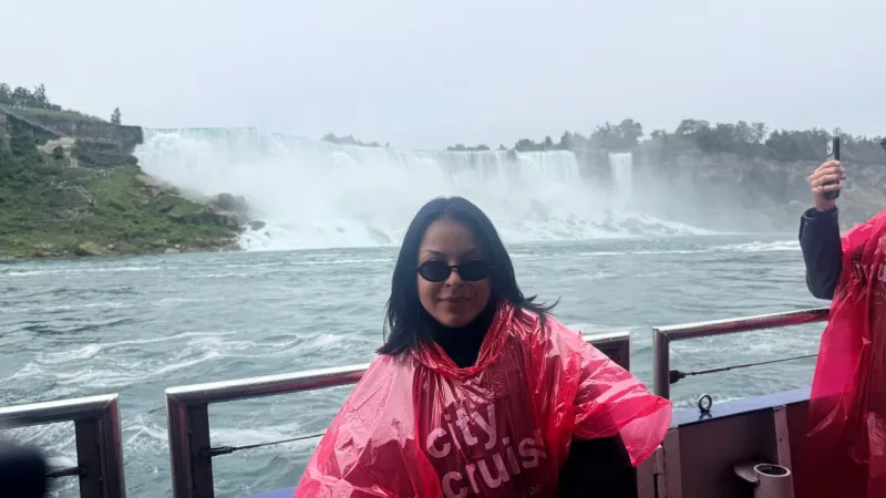 Sofia Gabrieli dos Santos fez intercâmbio em Toronto, no Canadá |