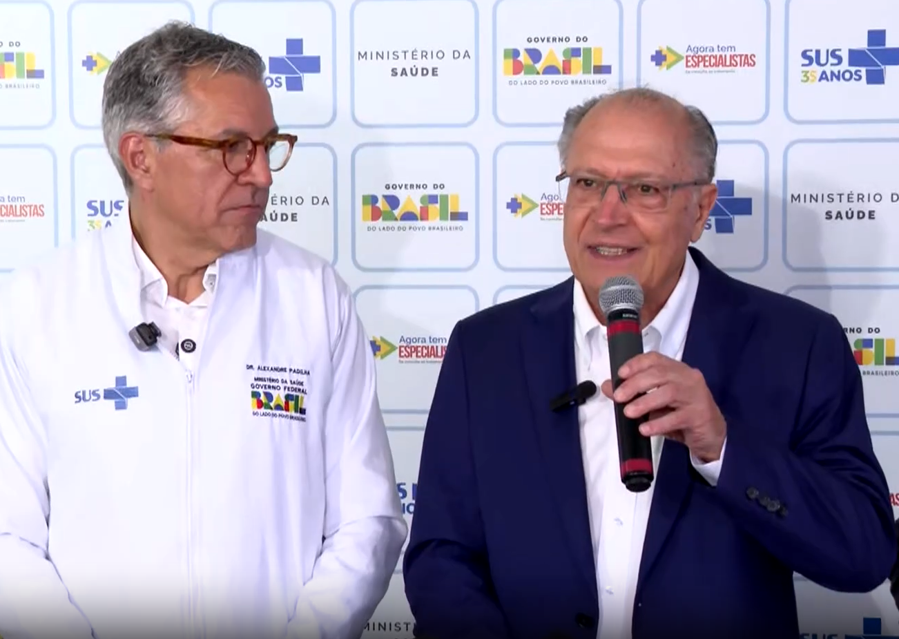 Vice-presidente da República, Geraldo Alckmin (PSB), e Ministro da Saúde, Alexandre Padilha, estiveram em Presidente Prudente (SP) |