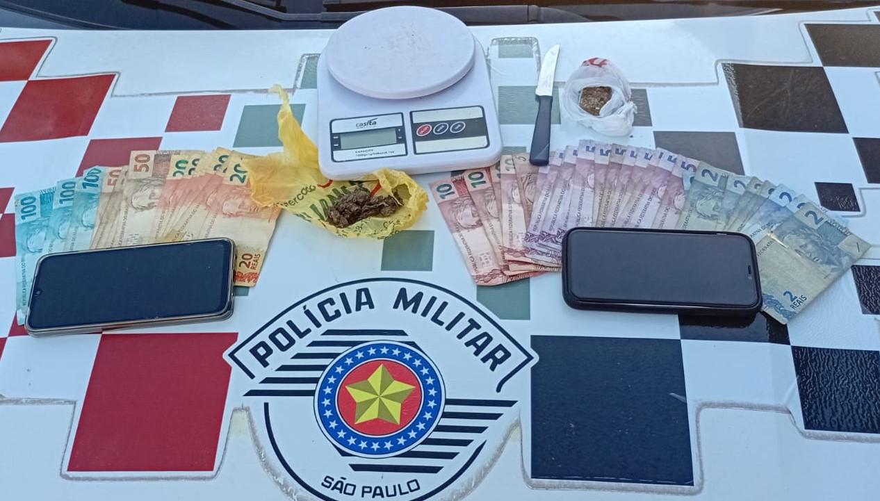 Homem foi preso por tráfico de droga |