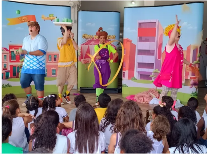 O espetáculo 'O Sonho de Um Circo' terá 11 apresentações em 5 escolas públicas municipais, contemplando mais de 1,4 mil estudantes, em Presidente Prudente (SP) |